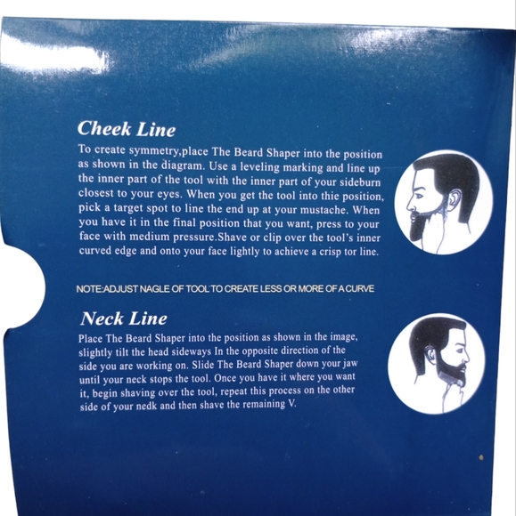 Men's Beard Shaper Tool and comb - Picture 5 of 8